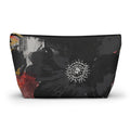 Floral Noir Accessory Pouch