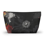 Floral Noir Accessory Pouch