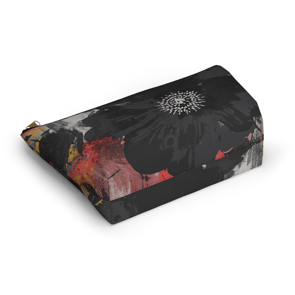 Floral Noir Accessory Pouch
