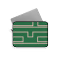 Personalized Laptop Sleeve Protective Case, Green/Pink