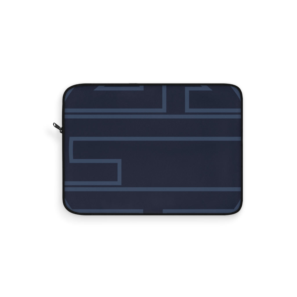 Signia Frame Laptop Sleeve, Navy & Sky Blue