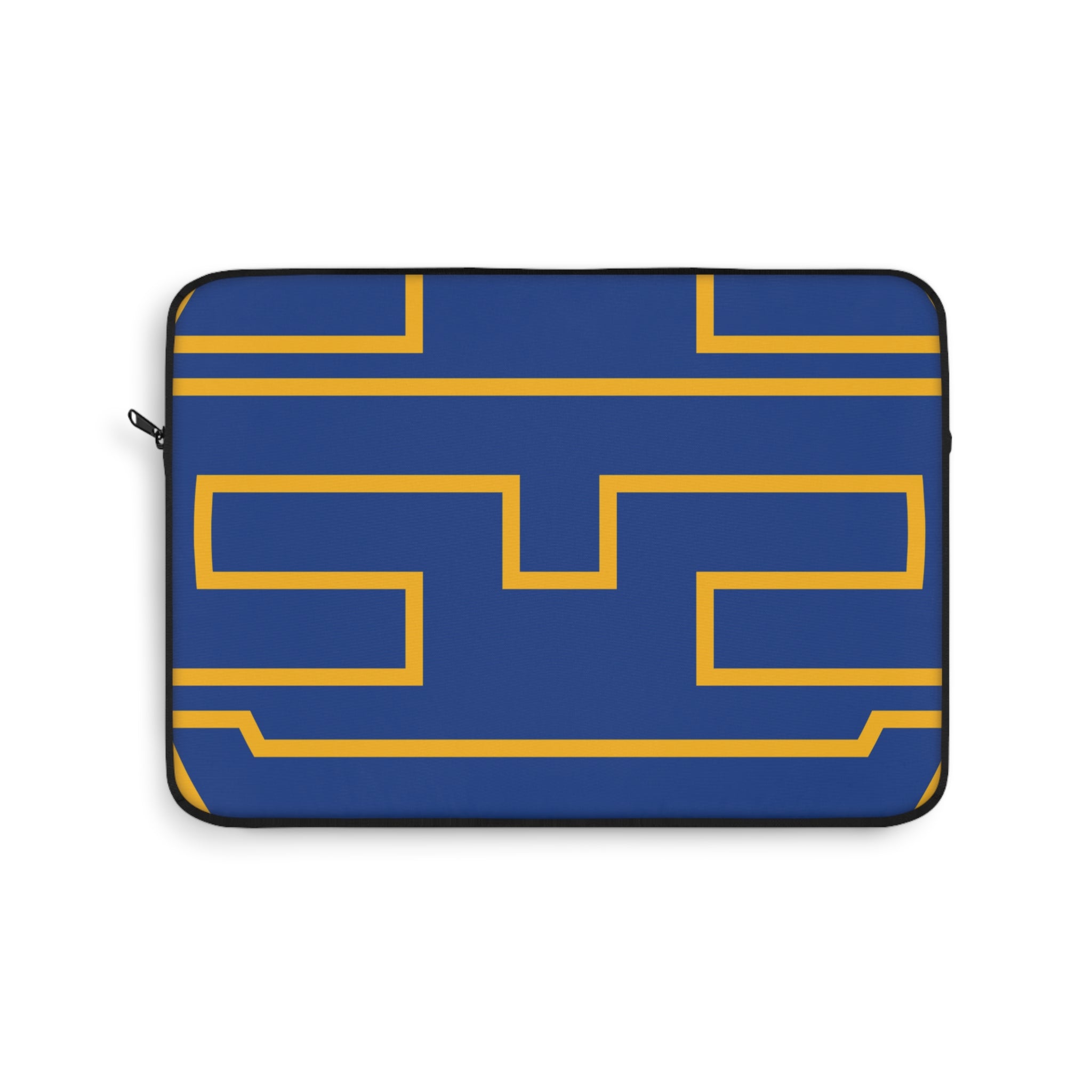 Personalized Laptop Sleeve Protective Case, Blue/Yellow Gold
