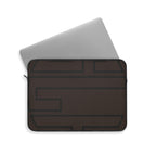 Signia Frame Laptop Sleeve, Brown & Black