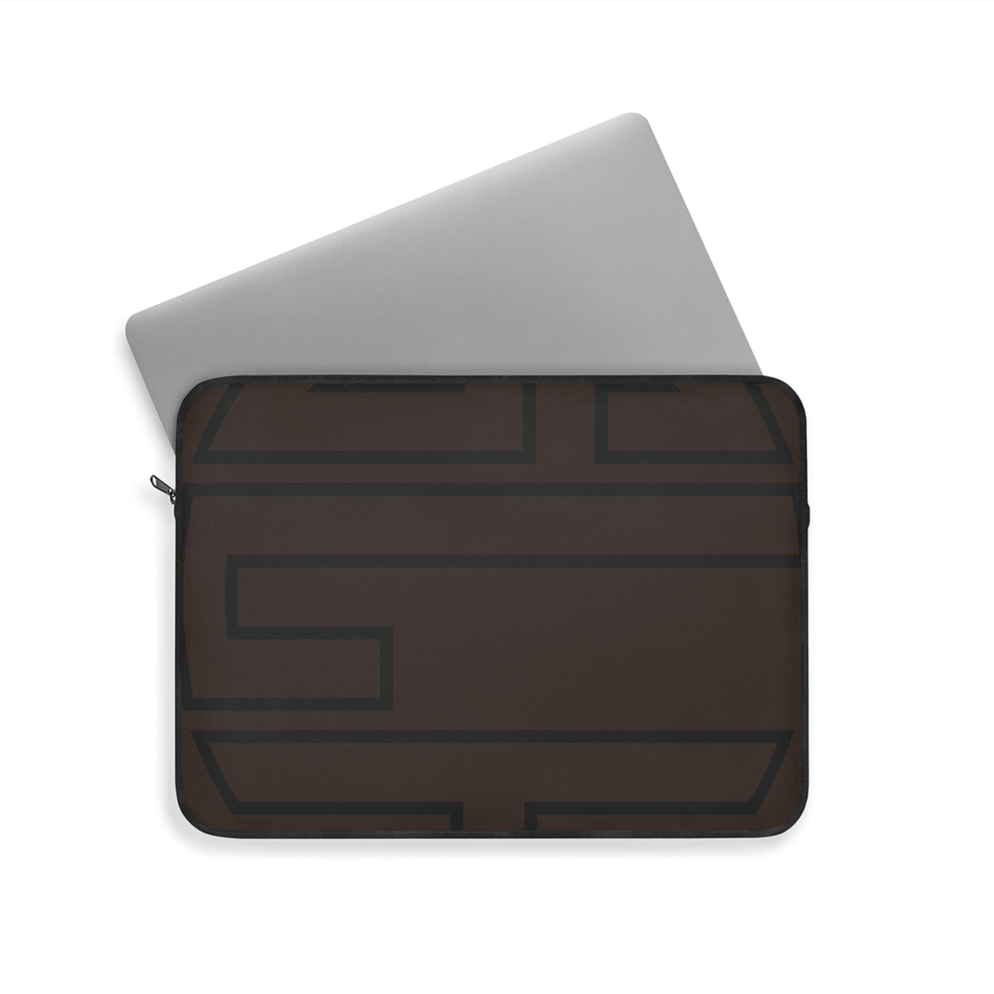 Signia Frame Laptop Sleeve, Brown & Black