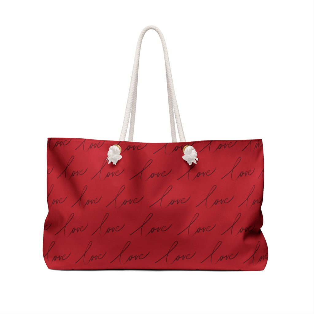 Love Within Packable Carryall Beach Tote