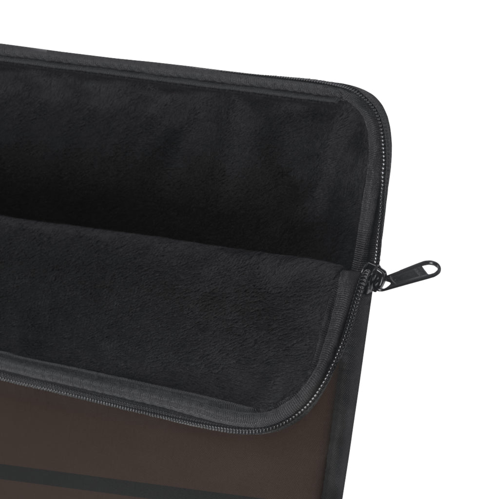 Signia Frame Laptop Sleeve, Brown & Black