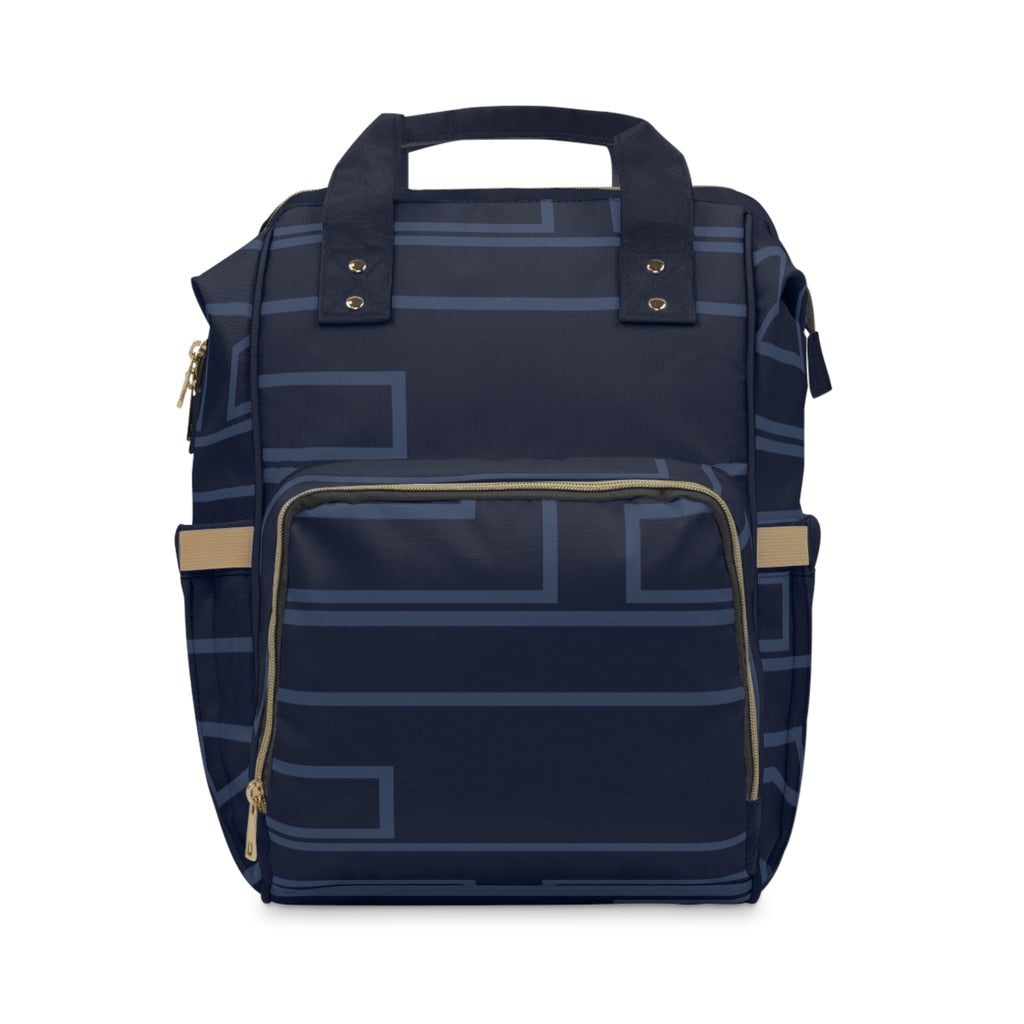 Signia Frame Commuter Backpack, Navy & Mid Blue