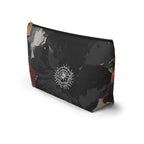 Floral Noir Accessory Pouch