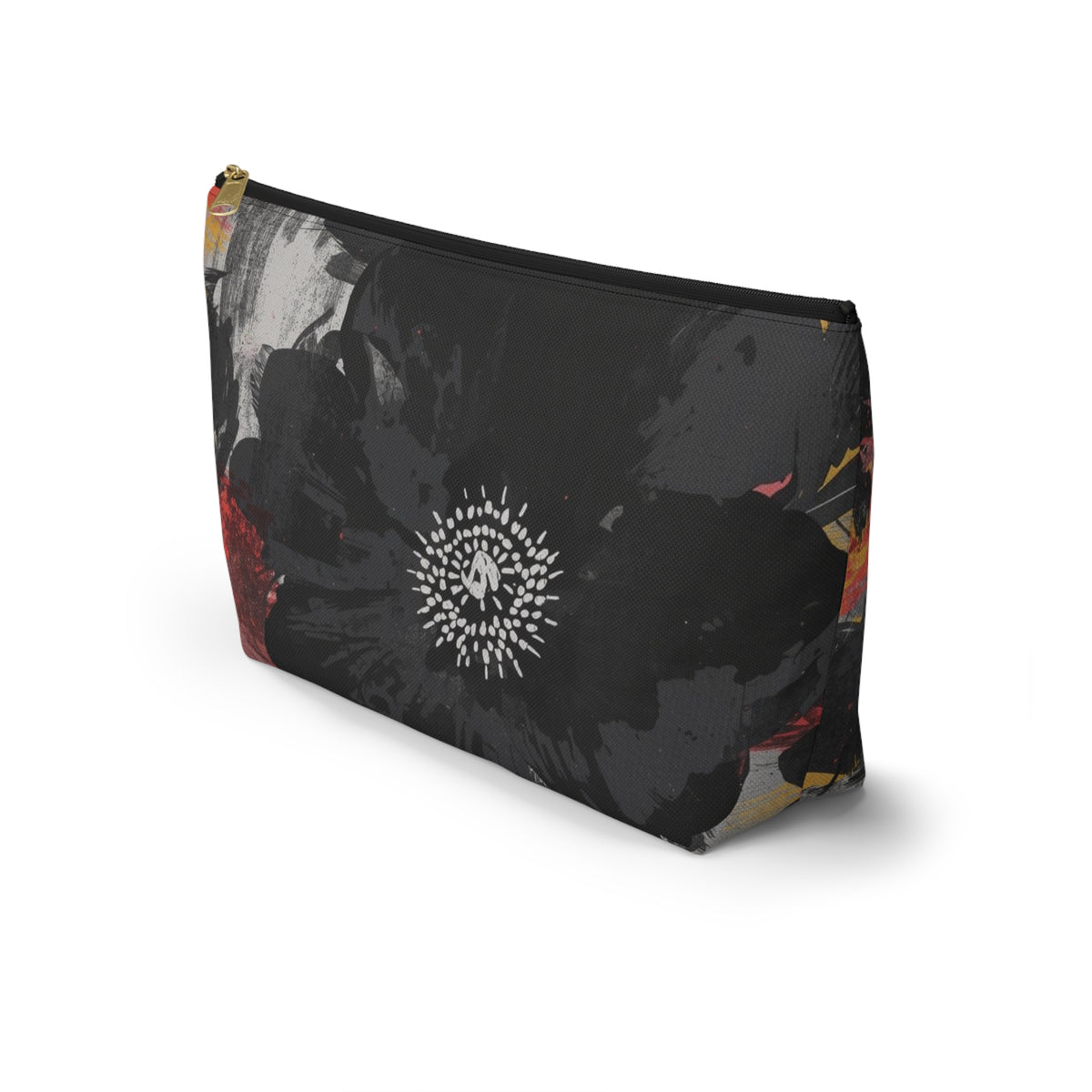 Floral Noir Accessory Pouch