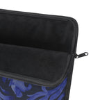 Blue Damask Slim Protective Laptop Sleeve —  Available in 12", 13", 15"