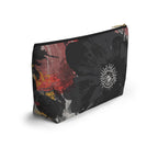 Floral Noir Accessory Pouch