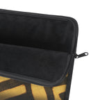 Savannah Gold Padded Laptop Sleeve,