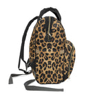 Wild Essence Leopard Print Commuter Backpack | Women’s Work & Travel Bag, Personalization Available