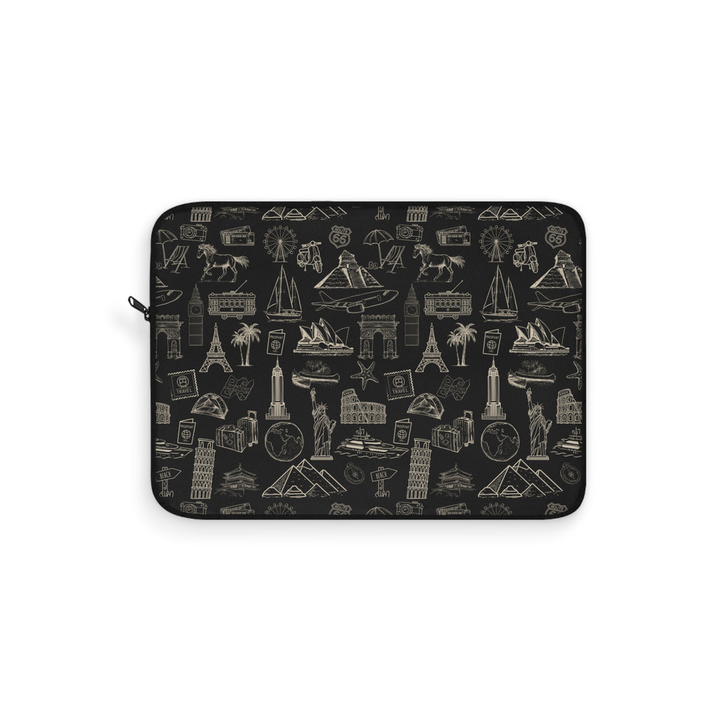 World Tour Laptop Sleeve, Black