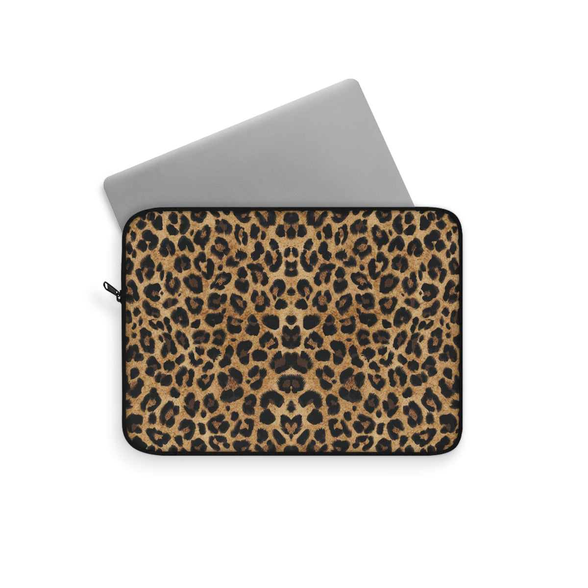 Wild Essence Leopard Print Padded Laptop Sleeve | Animal Print Computer Case
