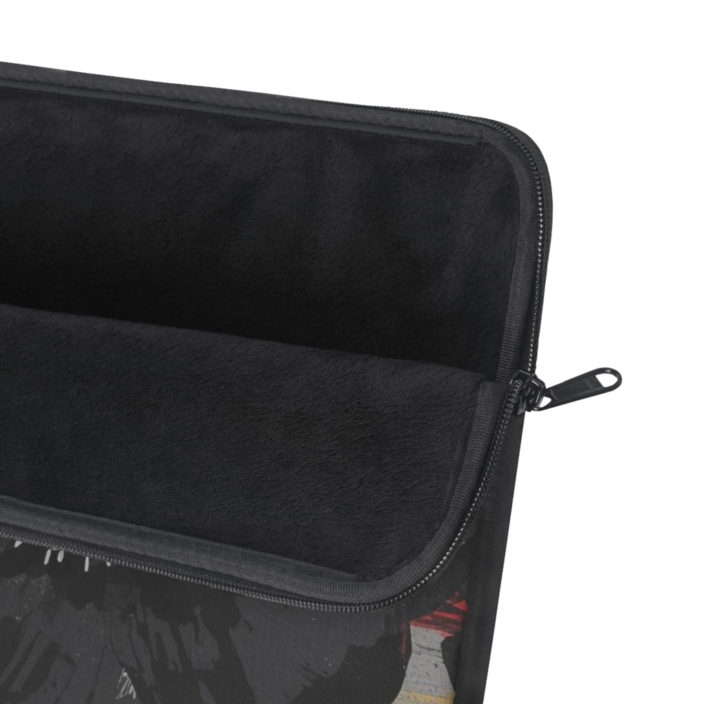 Floral Noir Slim Protective Laptop Sleeve — Available in 12", 13", 15"