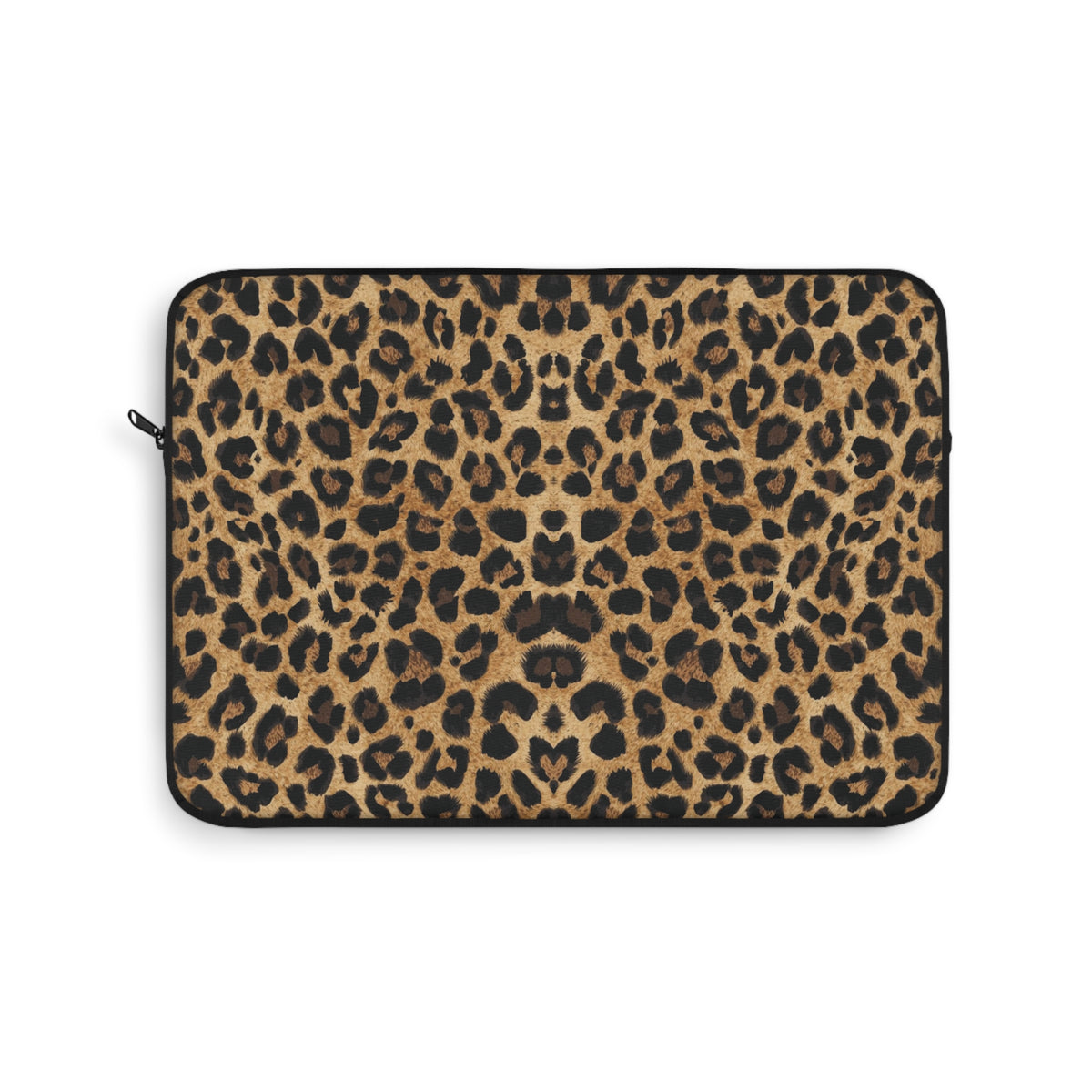 Wild Essence Leopard Print Padded Laptop Sleeve | Animal Print Computer Case