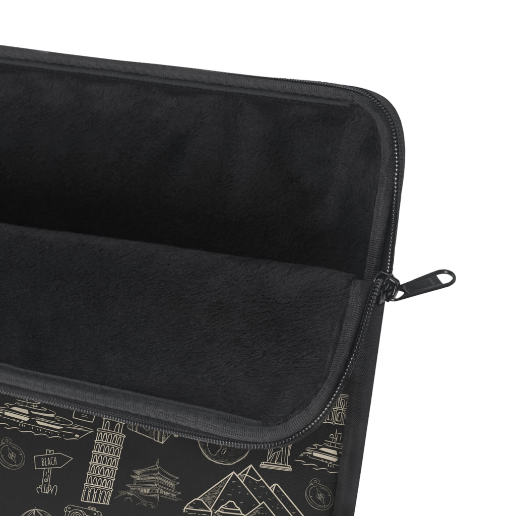 World Tour Laptop Sleeve, Black
