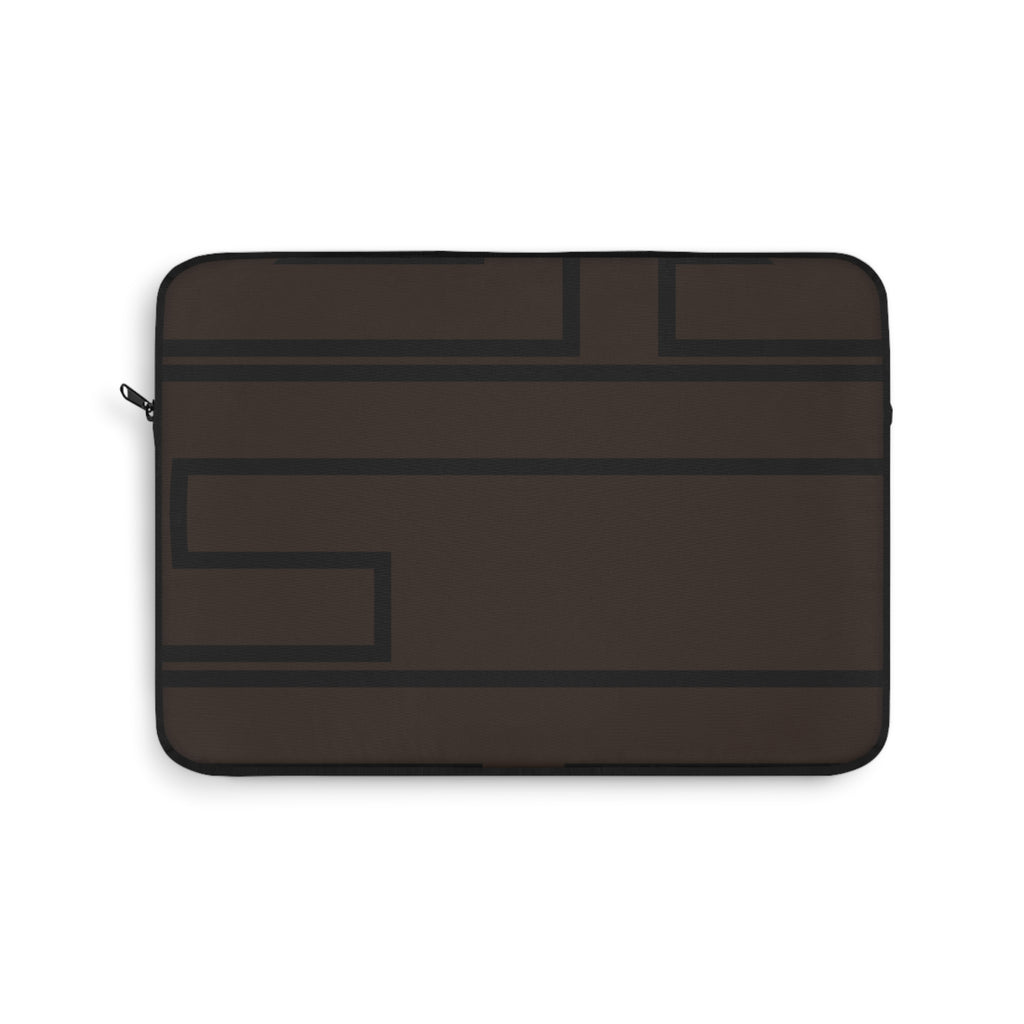 Personalized Laptop Sleeve Protective Case, Brown/Black