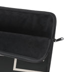 Personalized Laptop Sleeve, Black/Ivory
