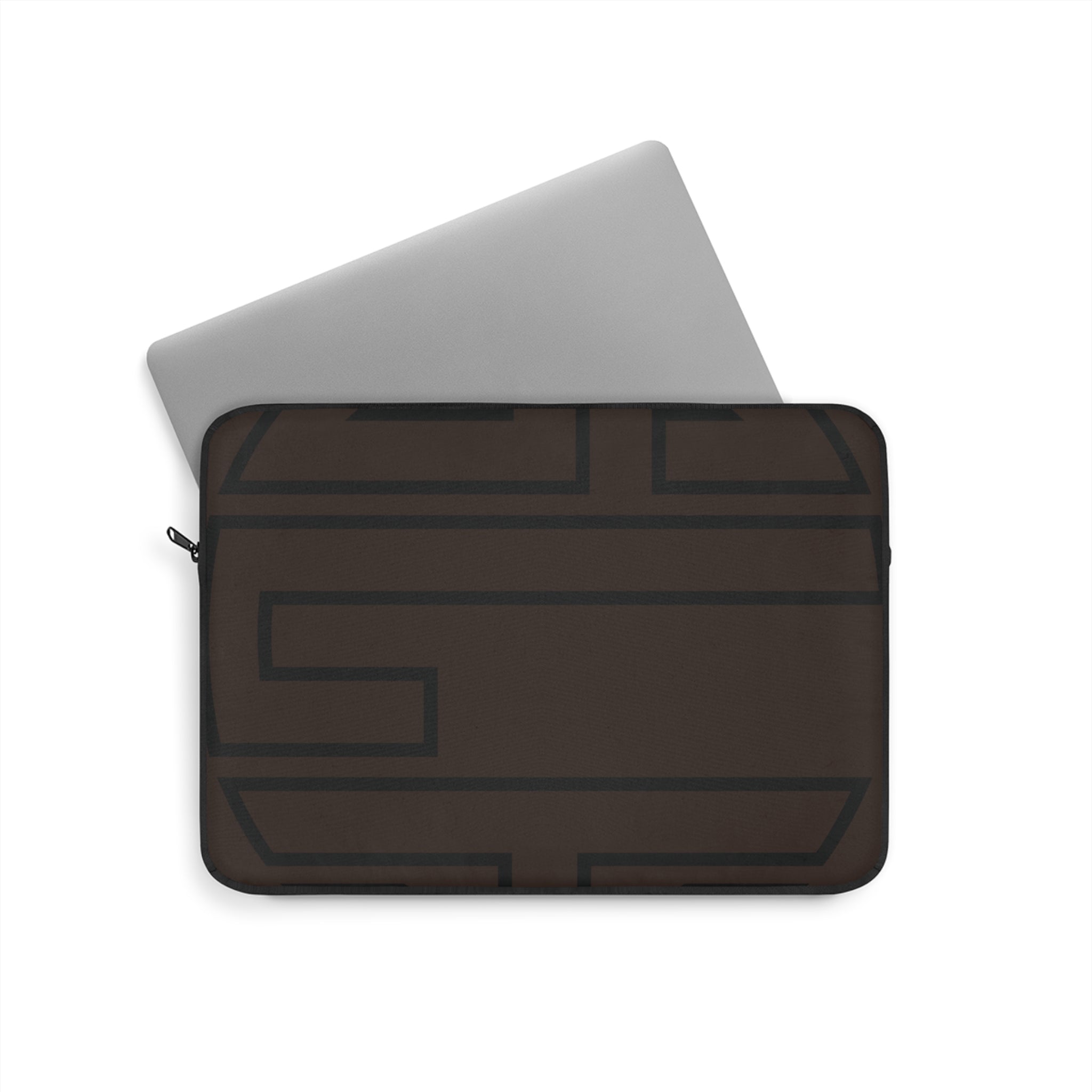Signia Frame Laptop Sleeve, Brown & Black