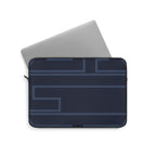 Signia Frame Laptop Sleeve, Navy & Sky Blue