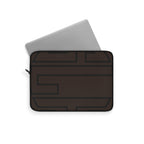 Signia Frame Laptop Sleeve, Brown & Black
