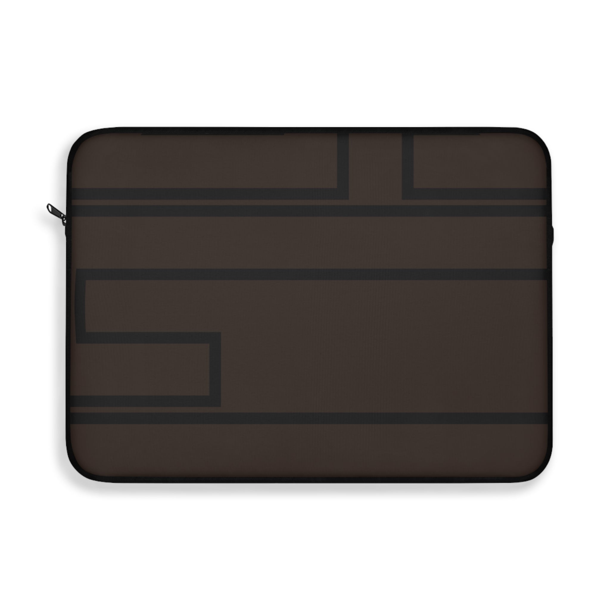 Personalized Laptop Sleeve Protective Case, Brown/Black