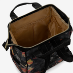 Floral Noir Commuter Backpack
