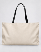 Personalized Classic Initial Weekender Tote | Custom Monogram Travel Bag with Script Name