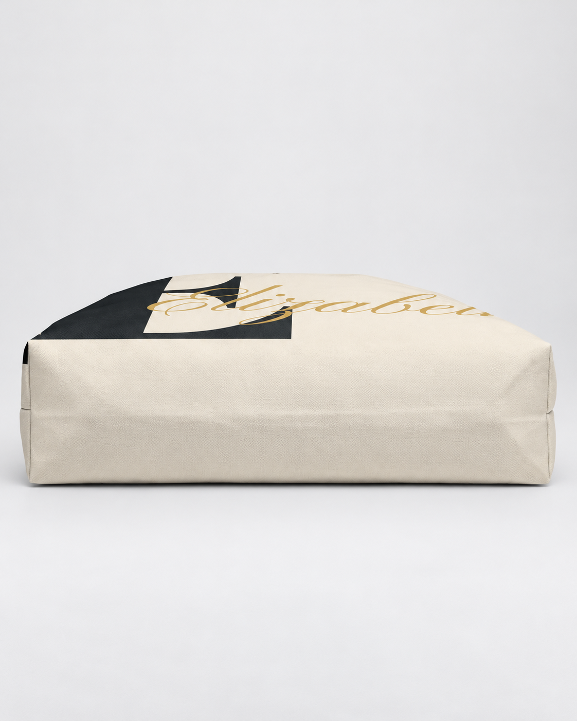 Personalized Classic Initial Weekender Tote | Custom Monogram Travel Bag with Script Name