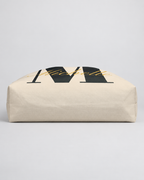 Personalized Center Stage Initial Weekender Tote | Custom Monogram Travel Bag with Script Name