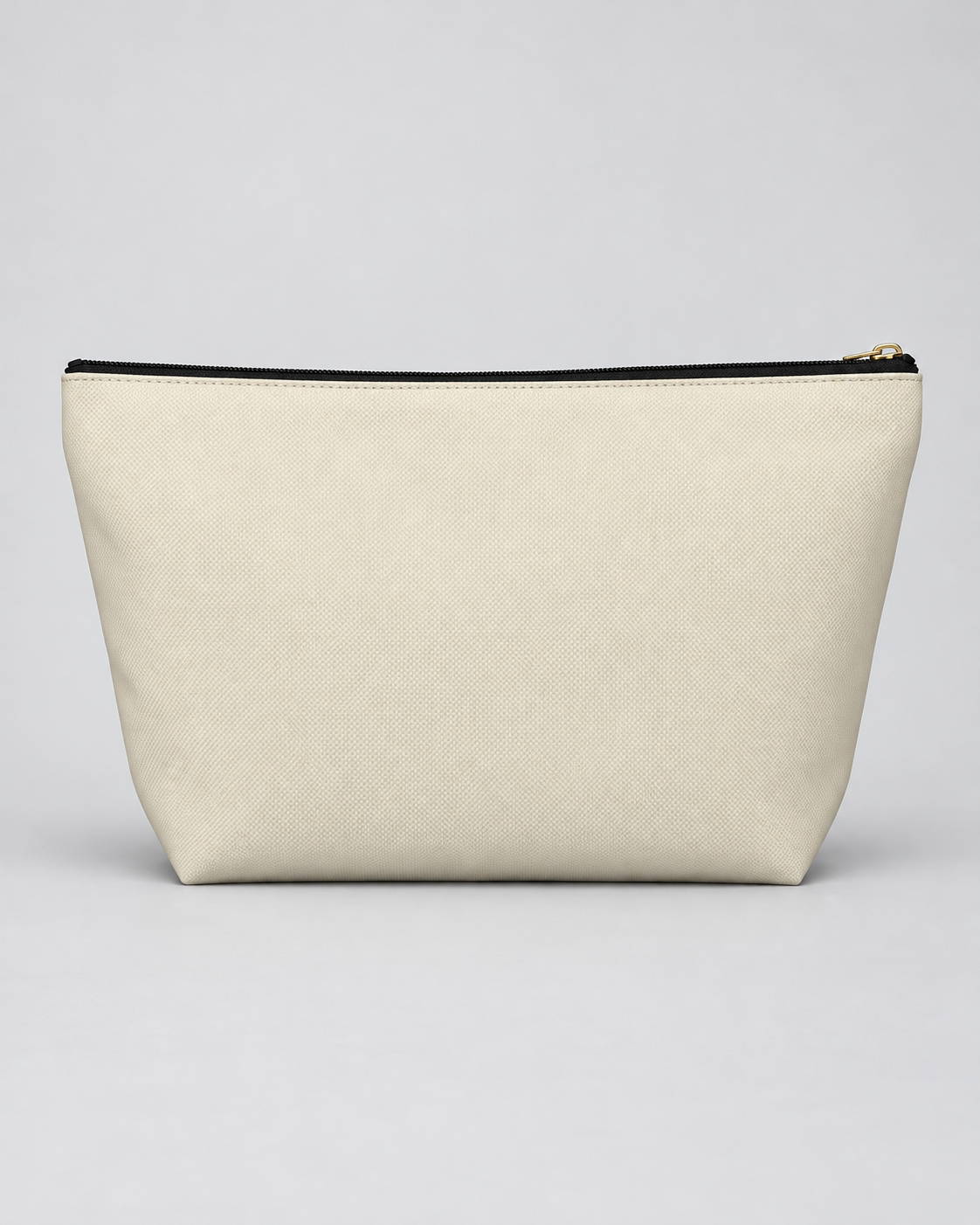 Personalized Center Stage Initial Cosmetic Pouch | Custom Makeup Bag with Script Name