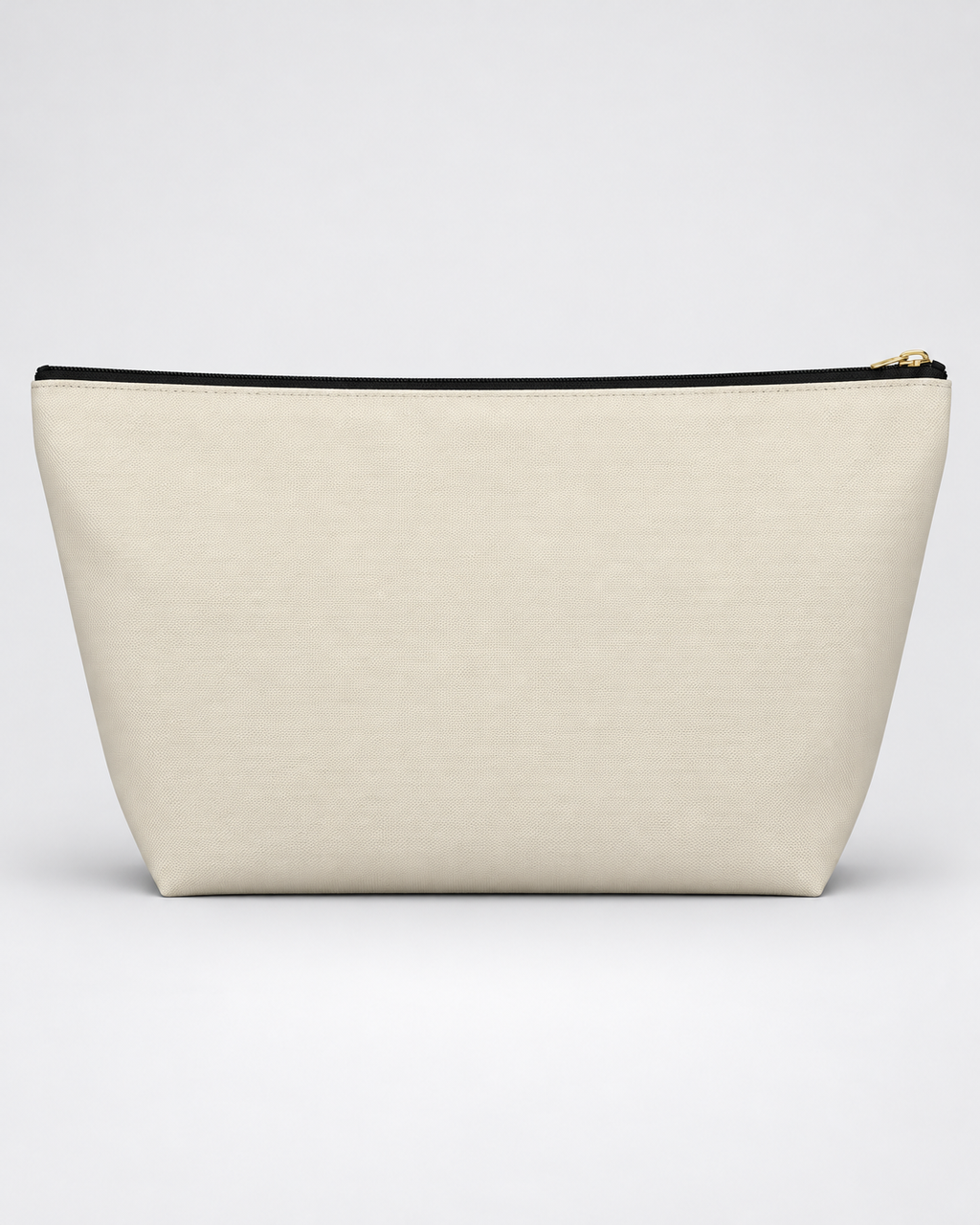 Personalized Classic Initial Cosmetic Pouch | Custom Monogram Makeup Bag with Script Name