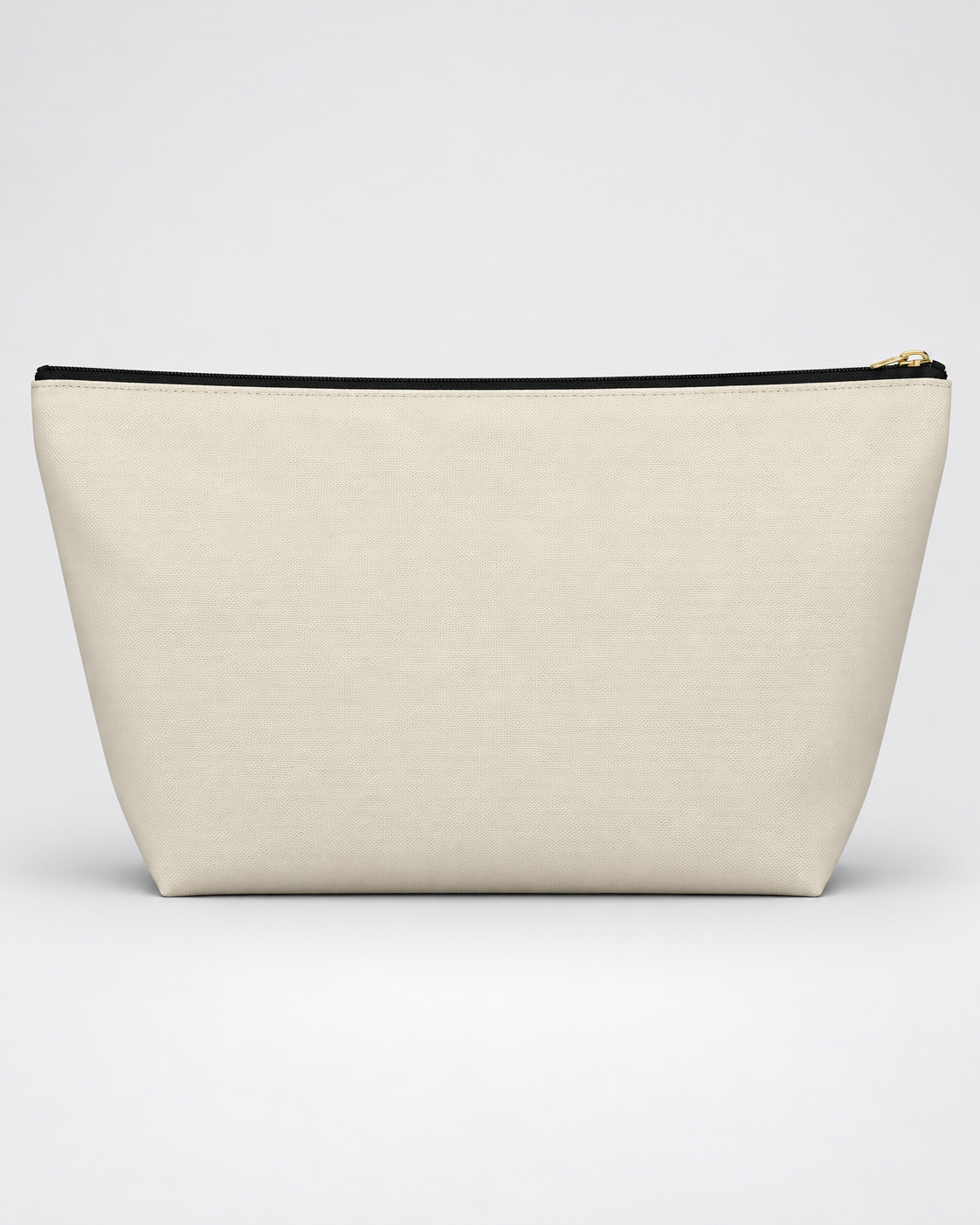 Personalized Classic Initial Cosmetic Pouch | Custom Monogram Makeup Bag with Script Name