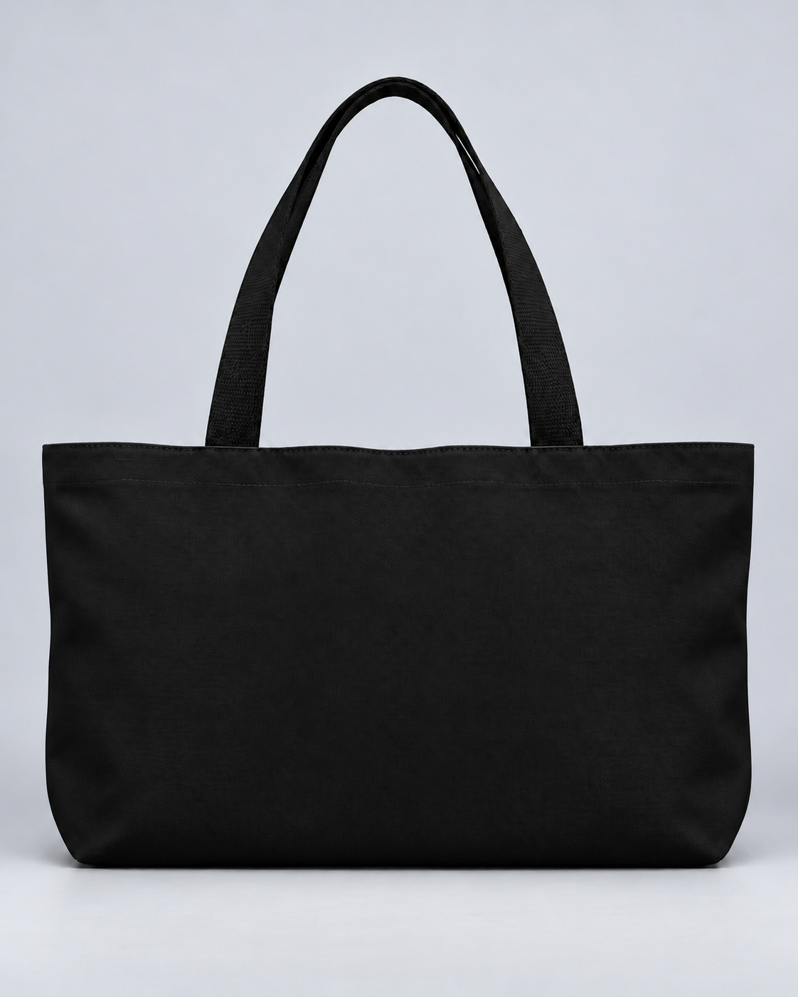 Personalized Elegant Script Monogram Weekender Tote | Custom Three-Initial Travel Bag, Black & Gold