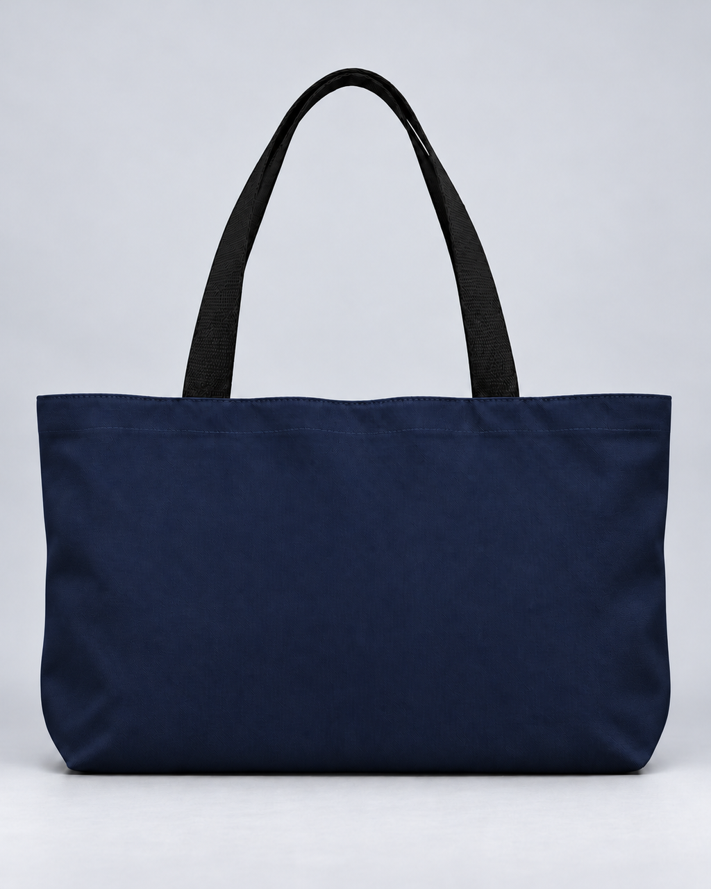 Personalized Elegant Script Monogram Weekender Tote | Custom Three-Initial Travel Bag, Navy