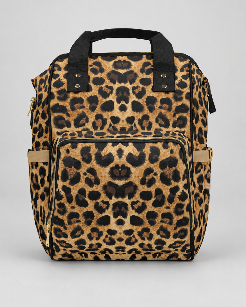 Wild Essence Leopard Print Commuter Backpack | Women’s Work & Travel Bag, Personalization Available