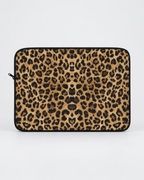 Wild Essence Leopard Print Padded Laptop Sleeve | Animal Print Computer Case