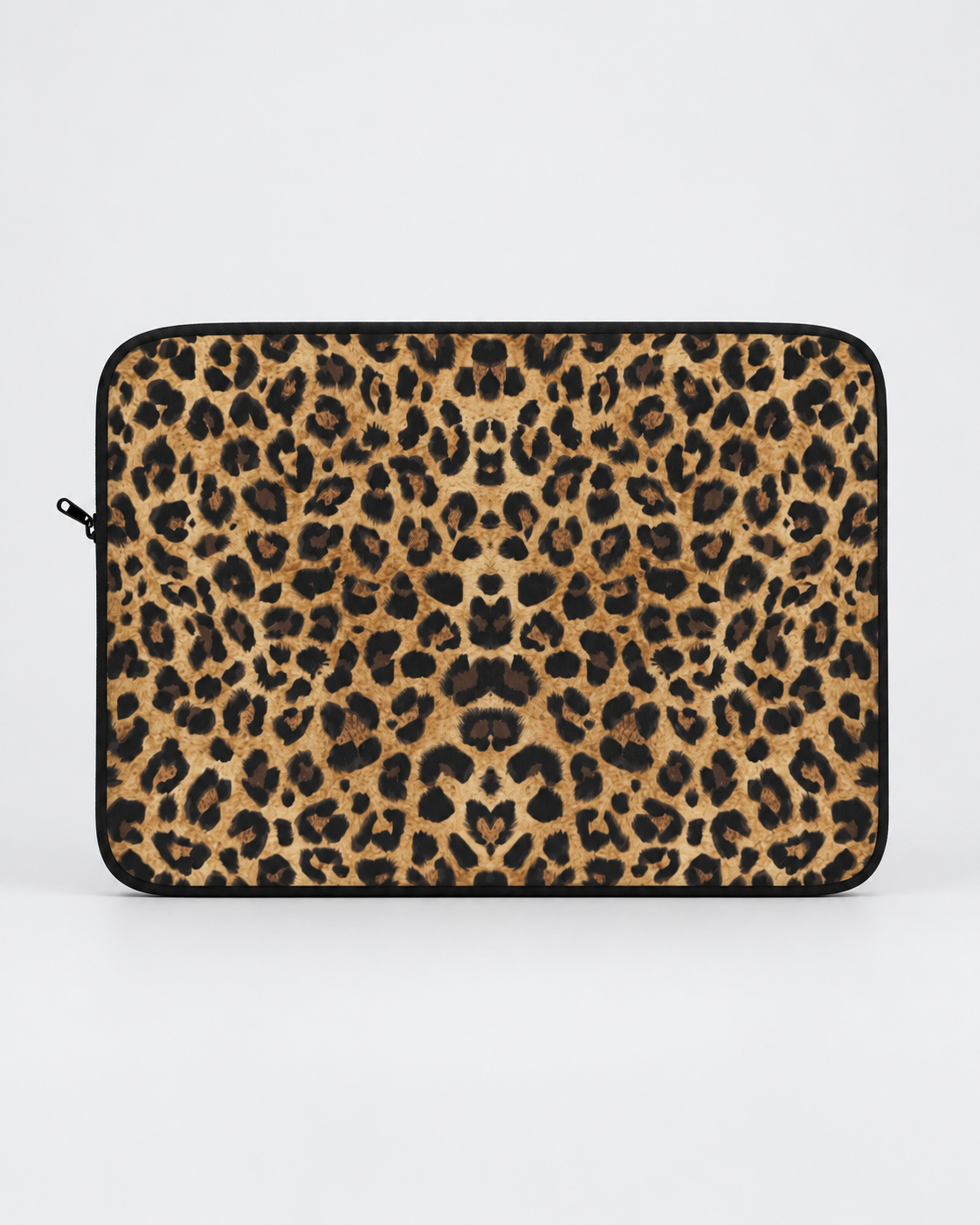 Wild Essence Leopard Print Padded Laptop Sleeve | Animal Print Computer Case