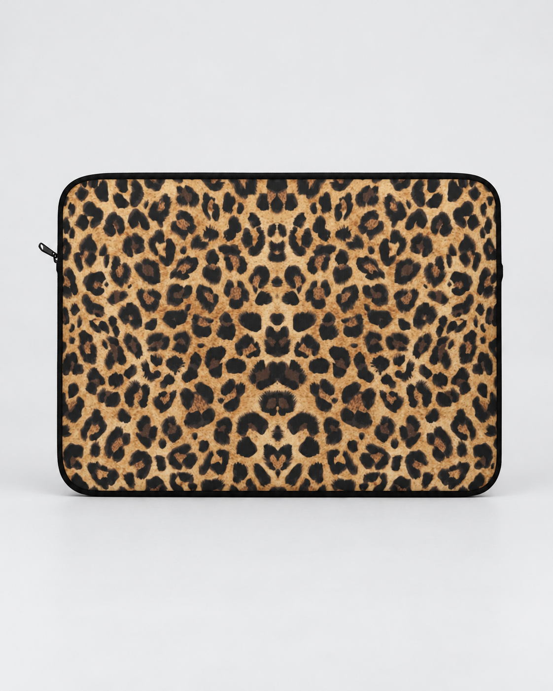 Wild Essence Leopard Print Padded Laptop Sleeve | Animal Print Computer Case