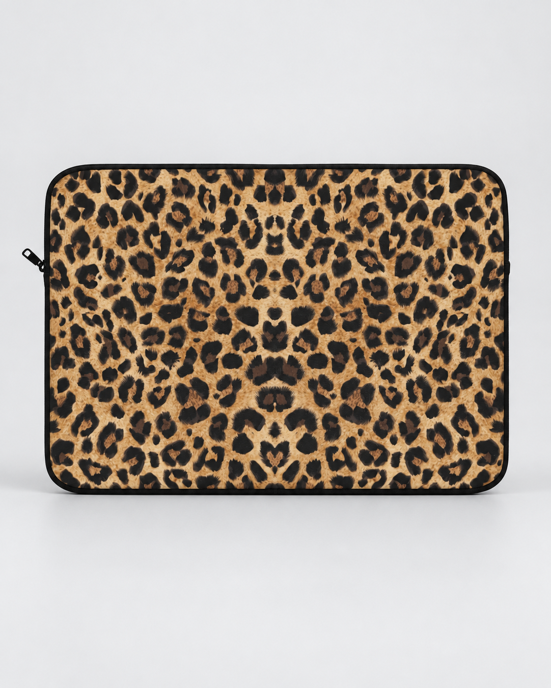 Wild Essence Leopard Print Padded Laptop Sleeve | Animal Print Computer Case