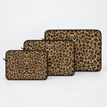 Wild Essence Leopard Print Padded Laptop Sleeve | Animal Print Computer Case