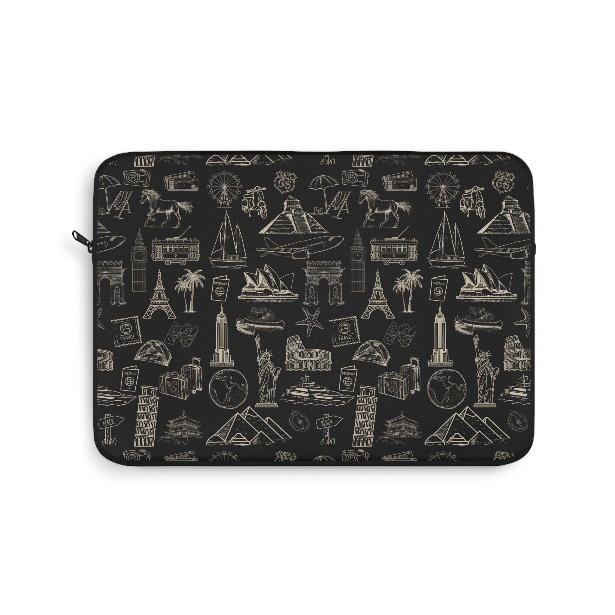 World Tour Slim Protective Laptop Sleeve —  Available in 12", 13", 15"