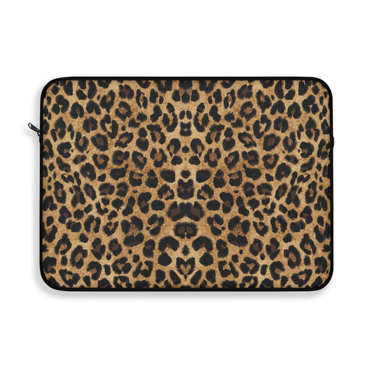 Wild Essence Leopard Print Padded Laptop Sleeve | Animal Print Computer Case