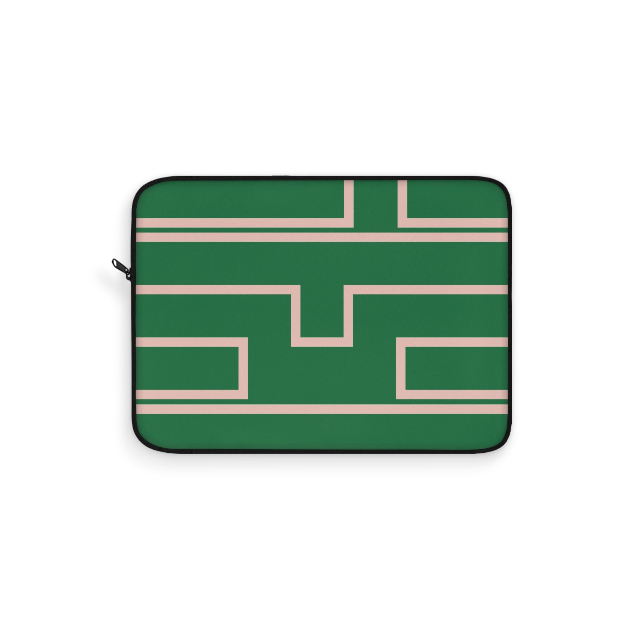 Personalized Laptop Sleeve Protective Case, Green/Pink