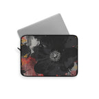 Floral Noir Slim Protective Laptop Sleeve — Available in 12", 13", 15"