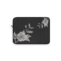 Floral Noir Slim Protective Laptop Sleeve —  Available in 12", 13", 15"