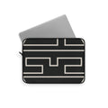 Personalized Laptop Sleeve, Black/Ivory
