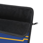 Personalized Laptop Sleeve Protective Case, Blue/Yellow Gold